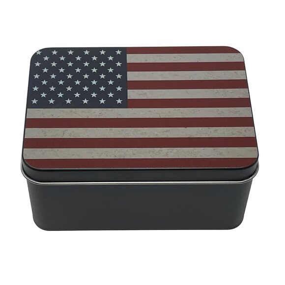 Western Belt Buckle Christmas Gift Set - Small American Flags - Patriotic Gifts - Picture 8 of 14